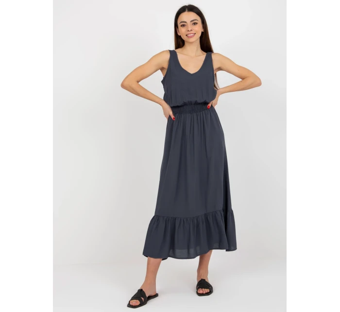 Dámské šaty D73761R30391A tmavě modré - FPrice