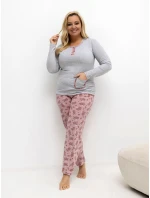 DU PI pyžamo FP 508.57 šedé DU PI pyžamo FP 508.57 šedé