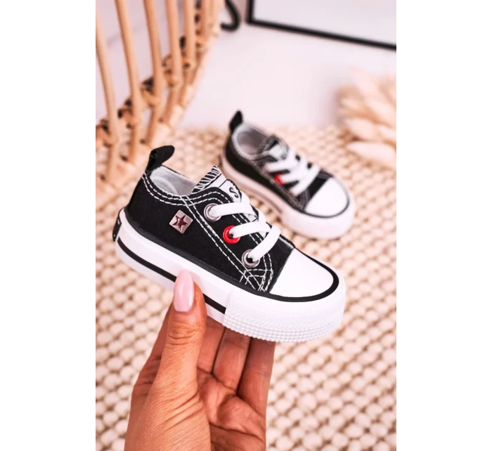 Dětské klasické tenisky Big Star - černé