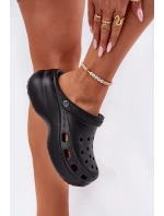 Pěnové Dámské Sandály Na Masivní Podešvi Big Star RR274A118 Černé Pěnové Dámské Sandály Na Masivní Podešvi Big Star RR274A118 Černé