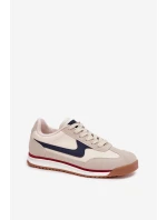 Sportovní Boty Tenisky Dámské Béžové model 21702033 - EVENTO Sportovní Boty Tenisky Dámské Béžové model 21702033 - EVENTO