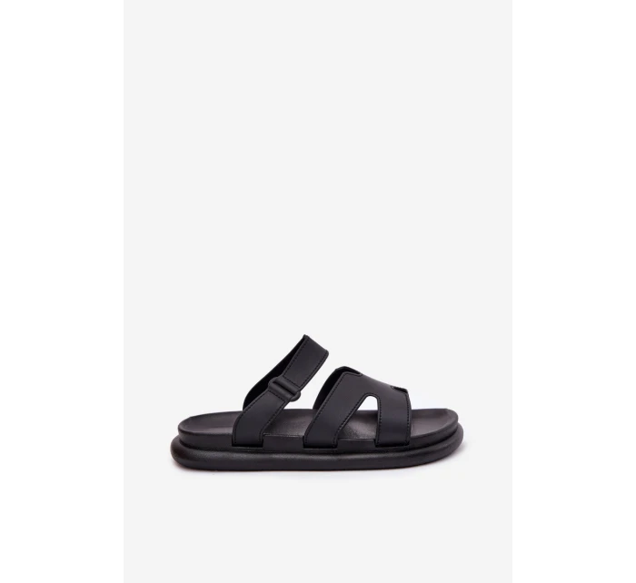 Gumové dámské pantofle s páskem černé model 21702656 - Boto Gumové dámské pantofle s páskem černé model 21702656 - Boto