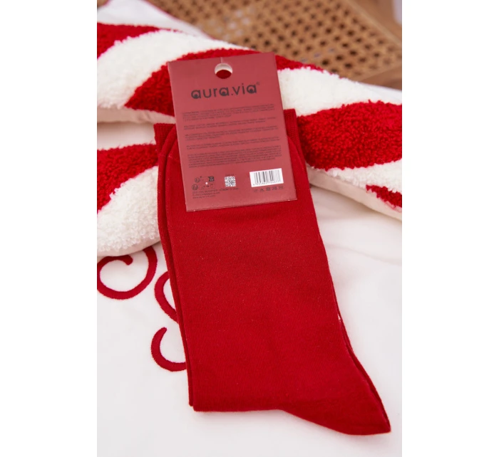 Pánské vánoční ponožky S model 21786722 Merry Christmas Červené - Aura.via