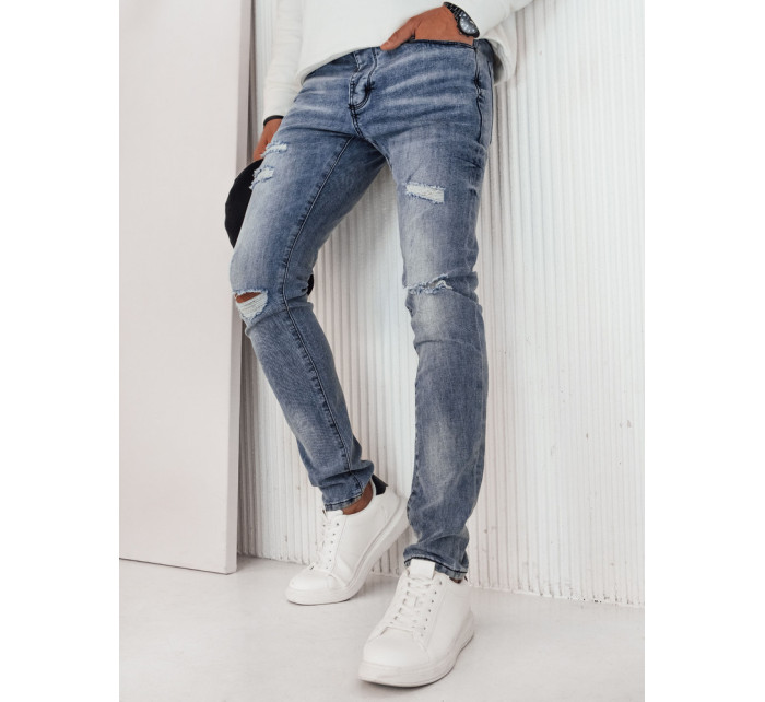 Pánské modré džínové kalhoty Dstreet UX4232