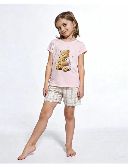 Pyžamo Kids Girl Me kr/r model 21945385 - Cornette Pyžamo Kids Girl Me kr/r model 21945385 - Cornette