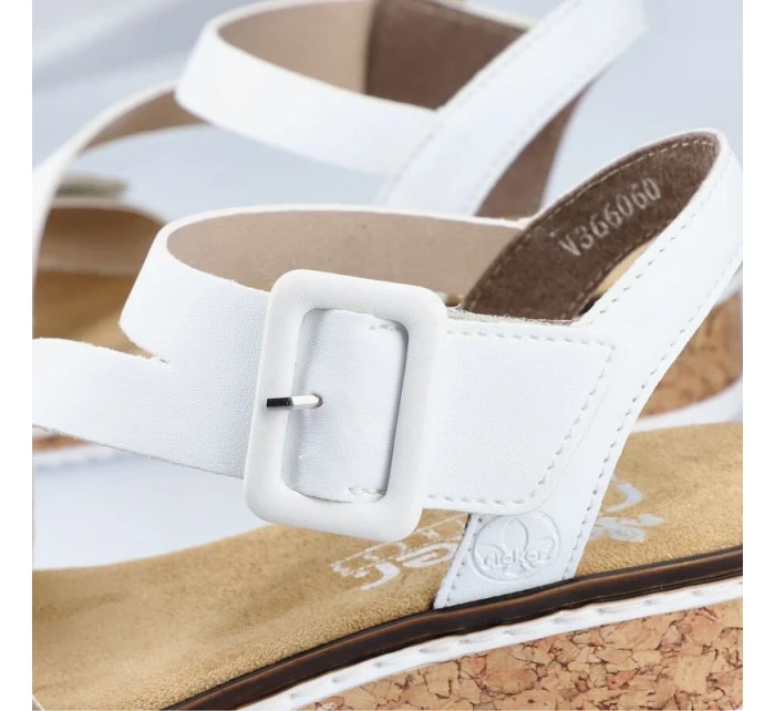 Pohodlné kombinované sandály Rieker W RKR678