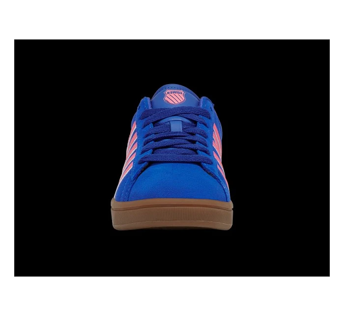 Tenisky K-swiss COURT TIEBRK II SDE DAZZLING BLUE/PINK LEMONADE/GUM-M (99492-480-M)