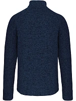 K Pánská melanžová pletená fleecová bunda 20. navy melange model 22423051 - Kariban K Pánská melanžová pletená fleecová bunda 20. navy melange model 22423051 - Kariban
