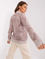 Jumper AT SW 2357.96 světle fialová