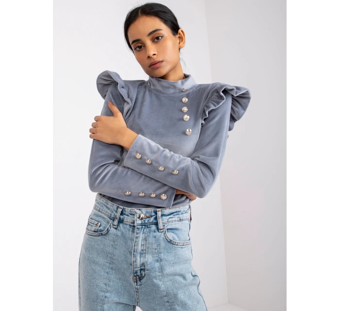 Halenka DHJ BZ 6533A.44P šedá