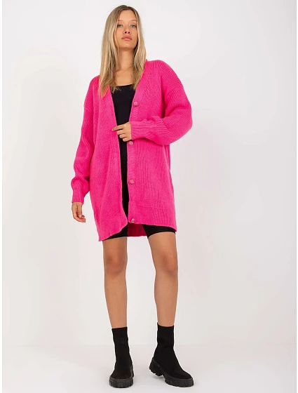 Dámský svetr LC SW model 17650128 fluo růžový - FPrice
