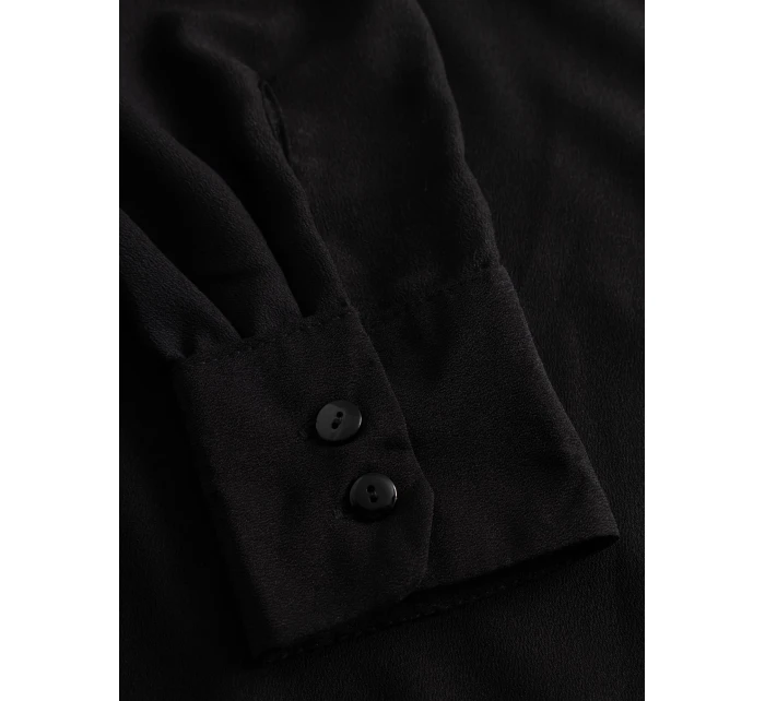 Dámská noční košile Bella Black - Momenti Per Me Dámská noční košile Bella Black - Momenti Per Me