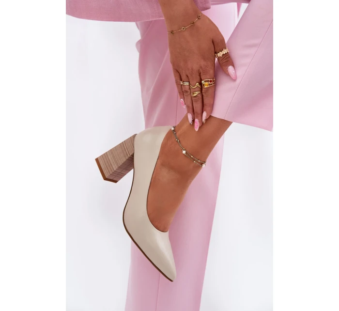 Lodičky na sloupku model 213892 Step in style