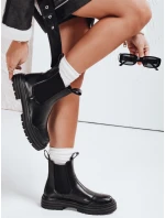 dámské kozačky na platformě černé model 21991967 - Dstreet dámské kozačky na platformě černé model 21991967 - Dstreet