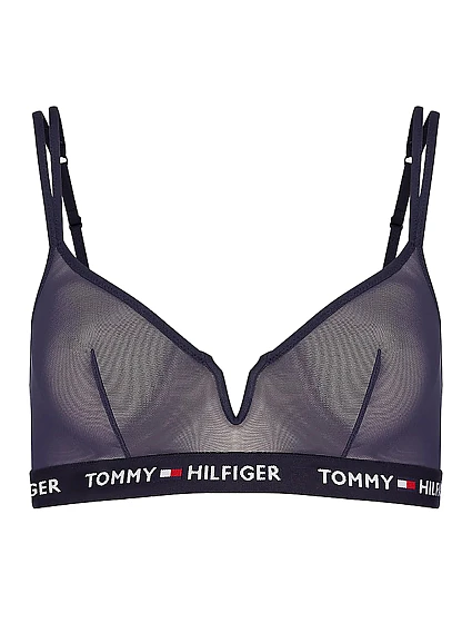 Dámská nevyztužená podprsenka Triangle Bra UW0UW01839-416 - Tommy Hilfiger Dámská nevyztužená podprsenka Triangle Bra UW0UW01839-416 - Tommy Hilfiger