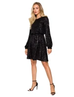 Dámské šaty model 19022106 černé Made Of Emotion - Moe