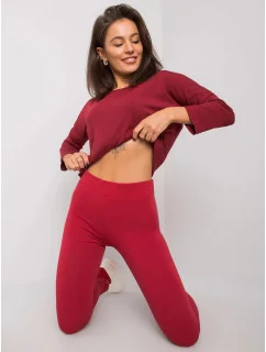 Dámské legíny RV LG model 20584318 Bordó - FPrice