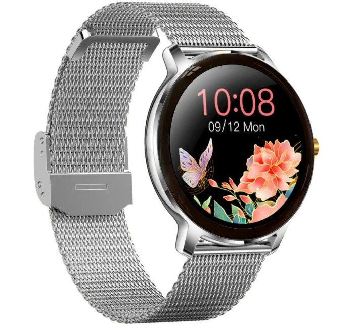 Dámské chytré hodinky RUBICON RNBE66 Silver SMARUB123 Dámské chytré hodinky RUBICON RNBE66 Silver SMARUB123