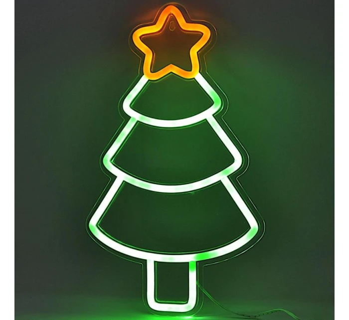 FIGURKA NEONOVÁ VÁNOČNÍ LAMPA