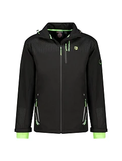 Geographical Norway Pánská softshellová bunda Trelino Black-Green Db Men 0124 black / green (WZ8556H/GN-Black / Green)