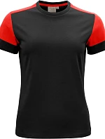 Printer Prime T Women Dámské tričko z těžké bavlny 61.4031 black/red