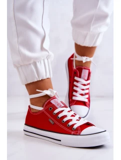 Dámské klasické tenisky model 21577962 červená - Cross Jeans