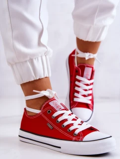 Dámské klasické tenisky model 21577962 červená - Cross Jeans