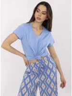 T shirt CLM TS model 21095081 niebieski - FPrice T shirt CLM TS model 21095081 niebieski - FPrice