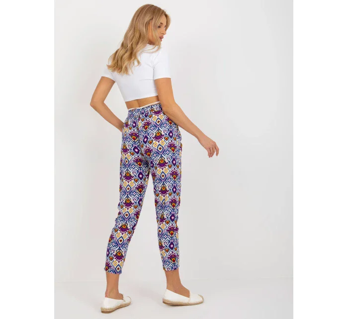 Kalhoty D73770M61869I fialové