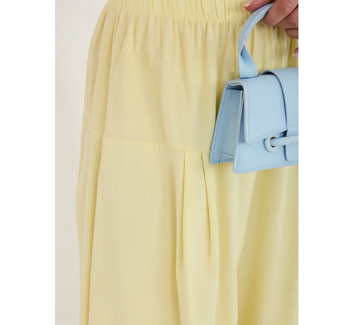 Spodnie IT SP model 22089537 jasny żółty - FPrice