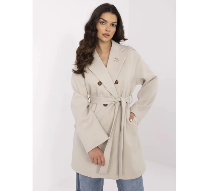 Kabát TW CZ BI model 21015062 světle béžový - FPrice