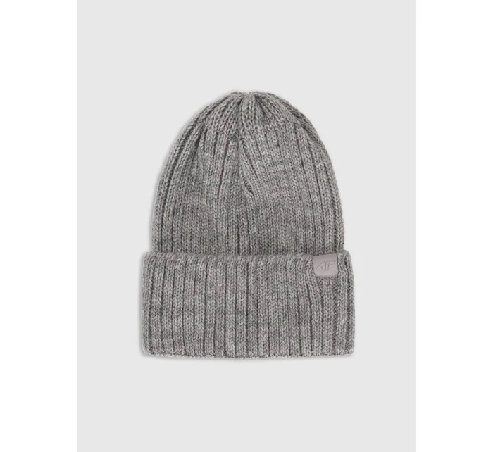 Dámská vlněná zimní čepice 4F 4FRAW25ACAPF0802-25M