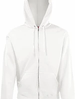 Fruit of the Loom Classic Hooded Sweat Jacket Mikina s kapucí 16.2062 white