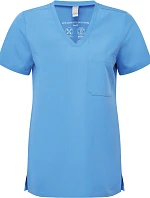 Onna NN 300 Dámský strečový kazak s výstřihem do V 39.N300 ceil blue