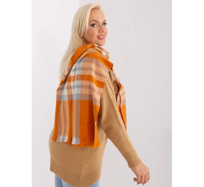 Szalik AT SZ ciemny pomarańczowy model 19349233 - FPrice Szalik AT SZ ciemny pomarańczowy model 19349233 - FPrice