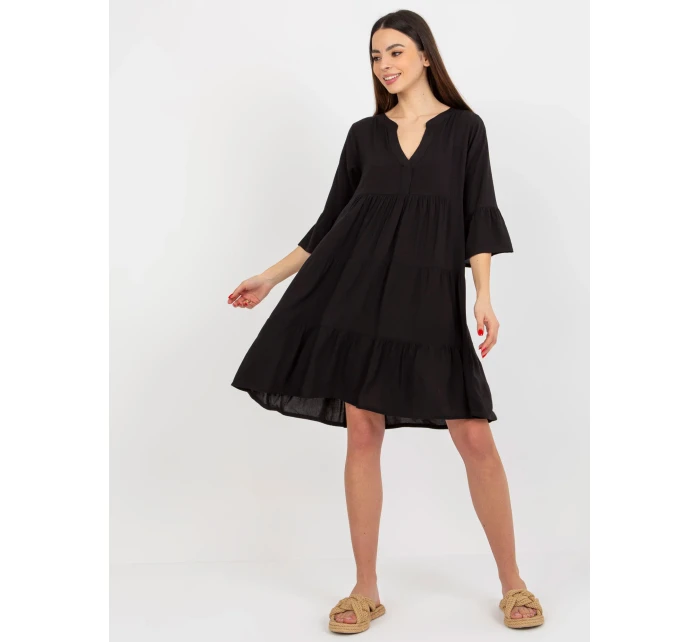 Dámské šaty model 18339365 černé - FPrice