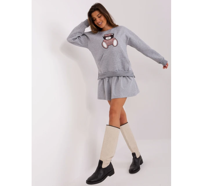 Mikina EM BL HS 21 538.31P šedá