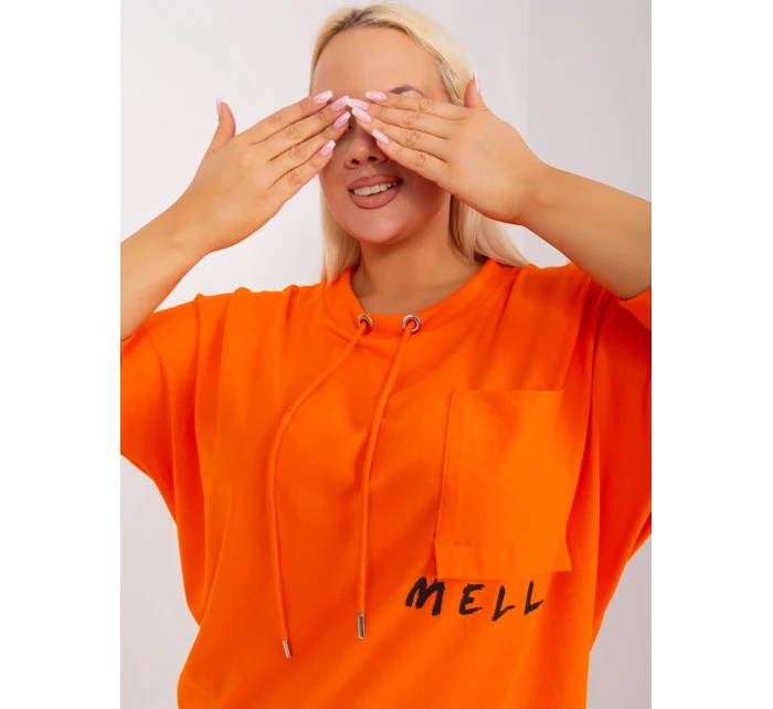 Bluzka RV BZ model 19465462 pomarańczowy - FPrice Bluzka RV BZ model 19465462 pomarańczowy - FPrice