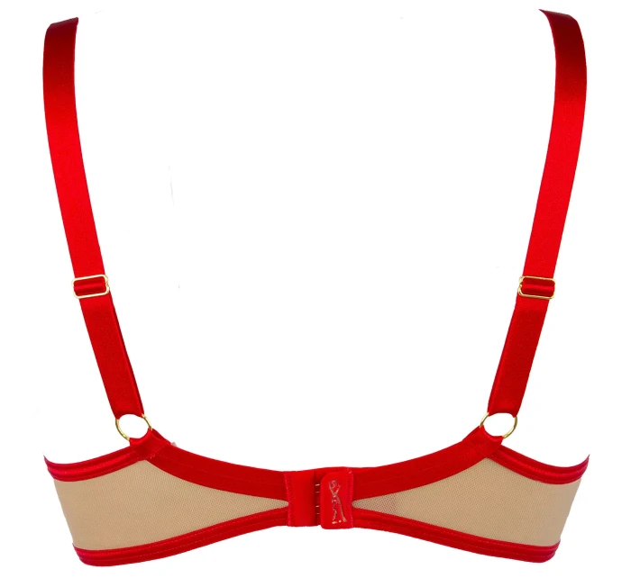 Dámská podprsenka model 21173157 červená - Axami