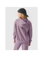 Dívčí nepruhovaná mikina s kapucí 4F Junior 4FJWMM00TSWSF1316-51S Dívčí nepruhovaná mikina s kapucí 4F Junior 4FJWMM00TSWSF1316-51S