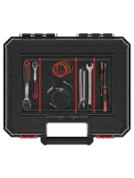 KUFR NA ELEKTRICKÉ NÁŘADÍ S ORGANIZÉREM SE 4 PŘIHRÁDKAMI HEAVY 40 KISTENBERG