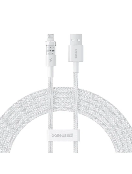 Baseus Gem 2,4A 2m kabel (bílý)