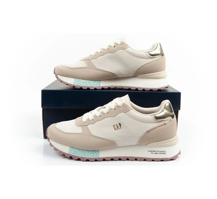 dámské sportovní boty beige tenisky pohodlné módní dámské model 22061867