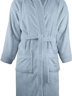 The One Towelling Bathrobe hooded Župan s kapucí 48.1021 light blue