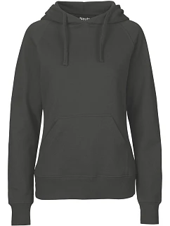 Neutral O 83101 Dámská mikina s kapucí z bio bavlny 77.8311 charcoal