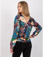 Halenka DHJ BZ 6550 3.14P tmavě modrá