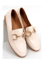 Dámské boty / mokasíny MM-848 světle béžová - Lovery Dámské boty / mokasíny MM-848 světle béžová - Lovery