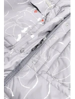 Dámská vzorovaná šedá bunda model 14975005 - ROSSE LINE