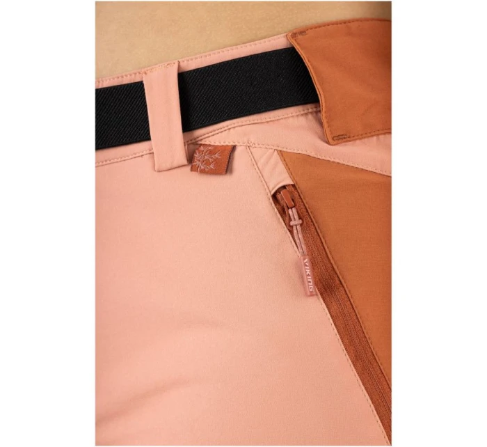 Viking Sequoia Bamboo Lady nepromokavé trekové kalhoty z bambusového vlákna oranžové (900/25/9696/5400)