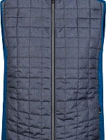 Daiber JN 740 Pánská pletená hybridní vesta 02.0740 royal melange/anthracite melange